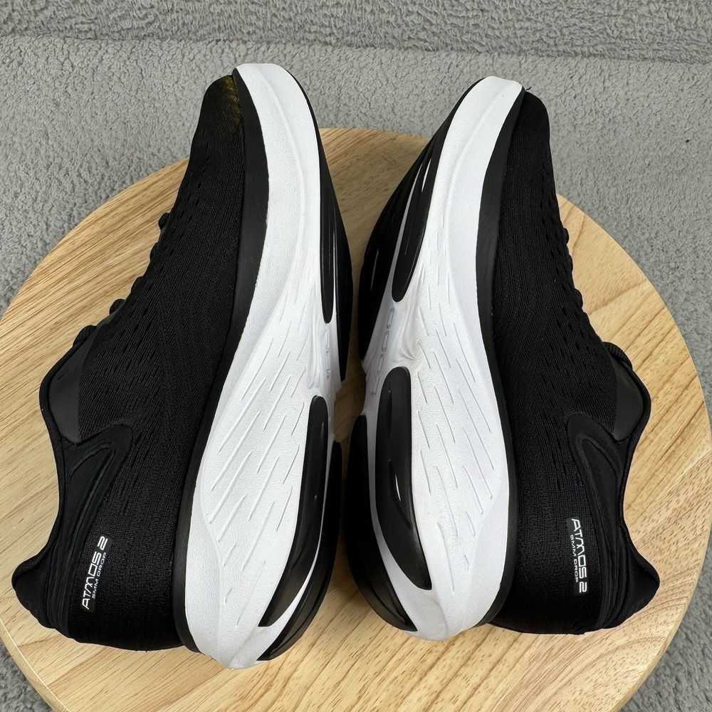 Topo Athletic Atmos 2 Womens Size 9 Black White Road Running Shoes 5mm Drop - Picture 6 of 13